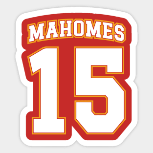 Patrick Lavon Mahomes v3 Sticker